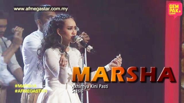 Konsert AF Megastar Minggu 4 : Marsha - Akhirnya Kini Pasti/Seksis
