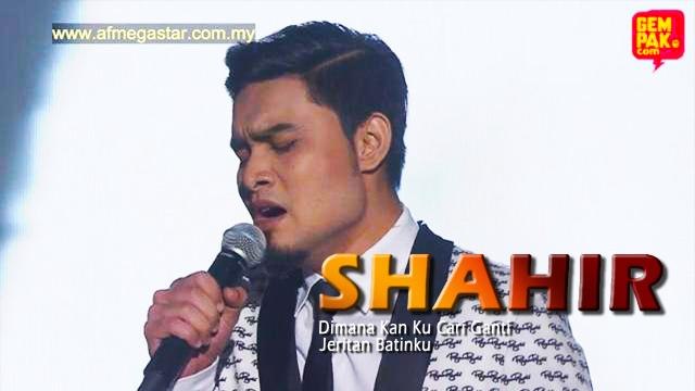 Konsert AF Megastar Minggu 4 : Shahir - Di Mana Kan Ku Cari Ganti/Jeritan Batinku