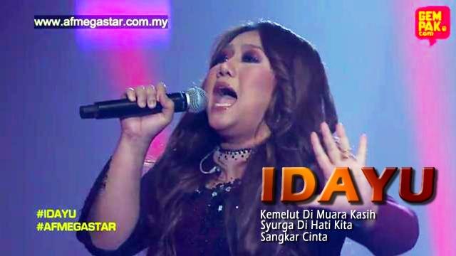 Konsert AF Megastar Minggu 4 : Idayu - Kemelut Di Muara Kasih/Syurga Di Hati Kita/Sangkar Cinta
