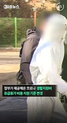 [30초뉴스] 입원ㆍ격리자만 생활지원비…재택환자 추가지원 중단