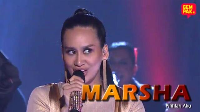 Konsert AF Megastar Akhir : Marsha - Pilihlah Aku