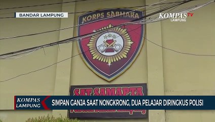 下载视频: Simpan Ganja Saat Nongkrong, Dua Pelajar Diringkus Polisi