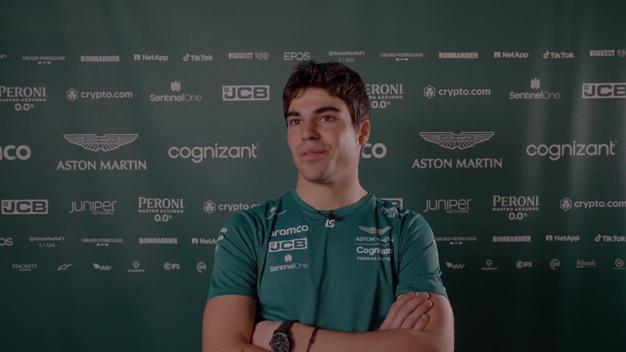 Aston Martin Racing AMR22 Reveal - Lance Stroll, Team Driver, Aston Martin Racing