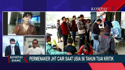 JHT Cair Saat Usia Pekerja 56 Tahun, Permenaker Dikritik Sejumlah Pihak
