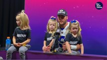 Rams QB Matthew Stafford Turns Super Bowl LVI Presser Into Family Time