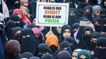 Hijab row: Udupi school students slam protesting classmates, seek offline classes