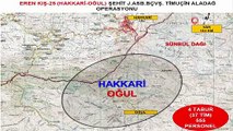 Hakkari'de Eren Kış-25 Operasyonu başlatıldı