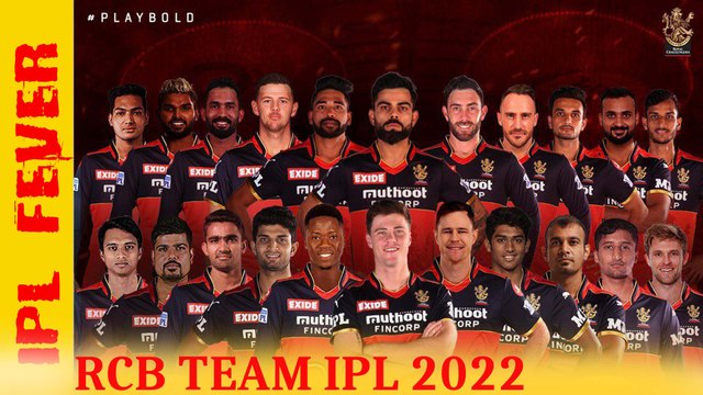 IPL Auction 2022 : Royal Challengers Bangalore Full Squad | Oneindia Kannada