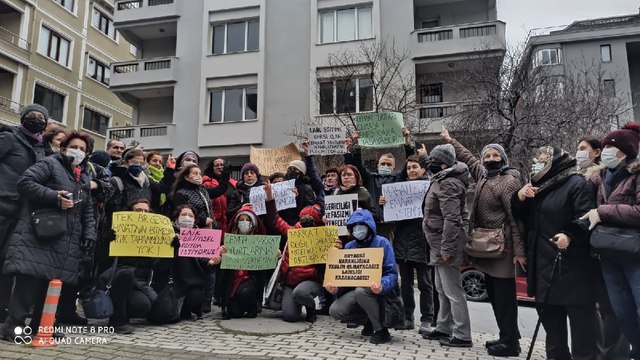 Mahalle sakinleri cemaat yurduna karşı çıktı