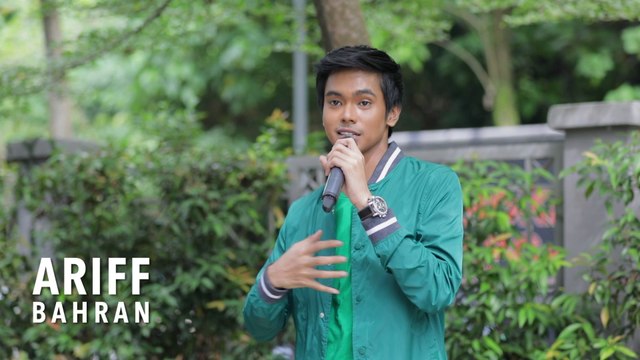 Close Up Ariff Bahran -Big Stage