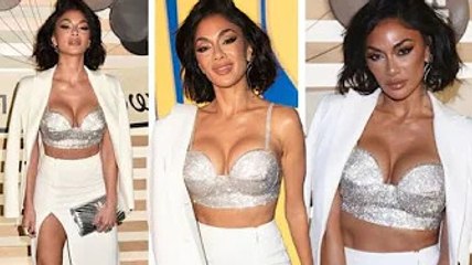 Nicole Scherzinger steps out with brand new look at Super Bowl 2022 event