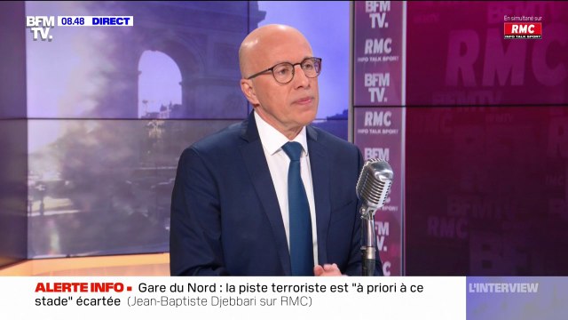 C'est choquant, honteux : Eric Ciotti condamne les propos de Yannick Jadot sur Eric Zemmour