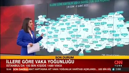 SON DAKİKA: Haftalık vaka haritası açıklandı