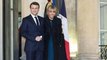 Brigitte Macron très élégante au bras d'Emmanuel Macron, pour un gr@nd dîner à l'Elysée
