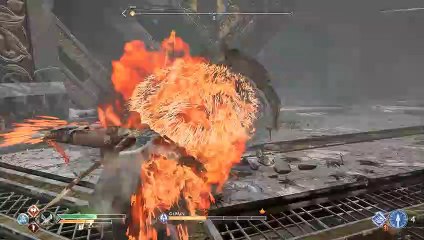 Chaos Blade shines in this battle.