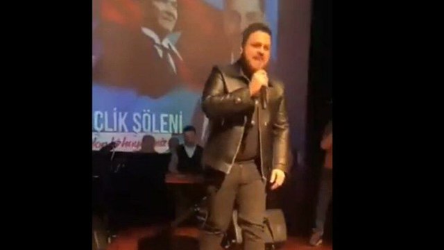 BTP Genel Başkanı Hüseyin Baş sahneye çıkıp şarkı söyledi, partililer coştu