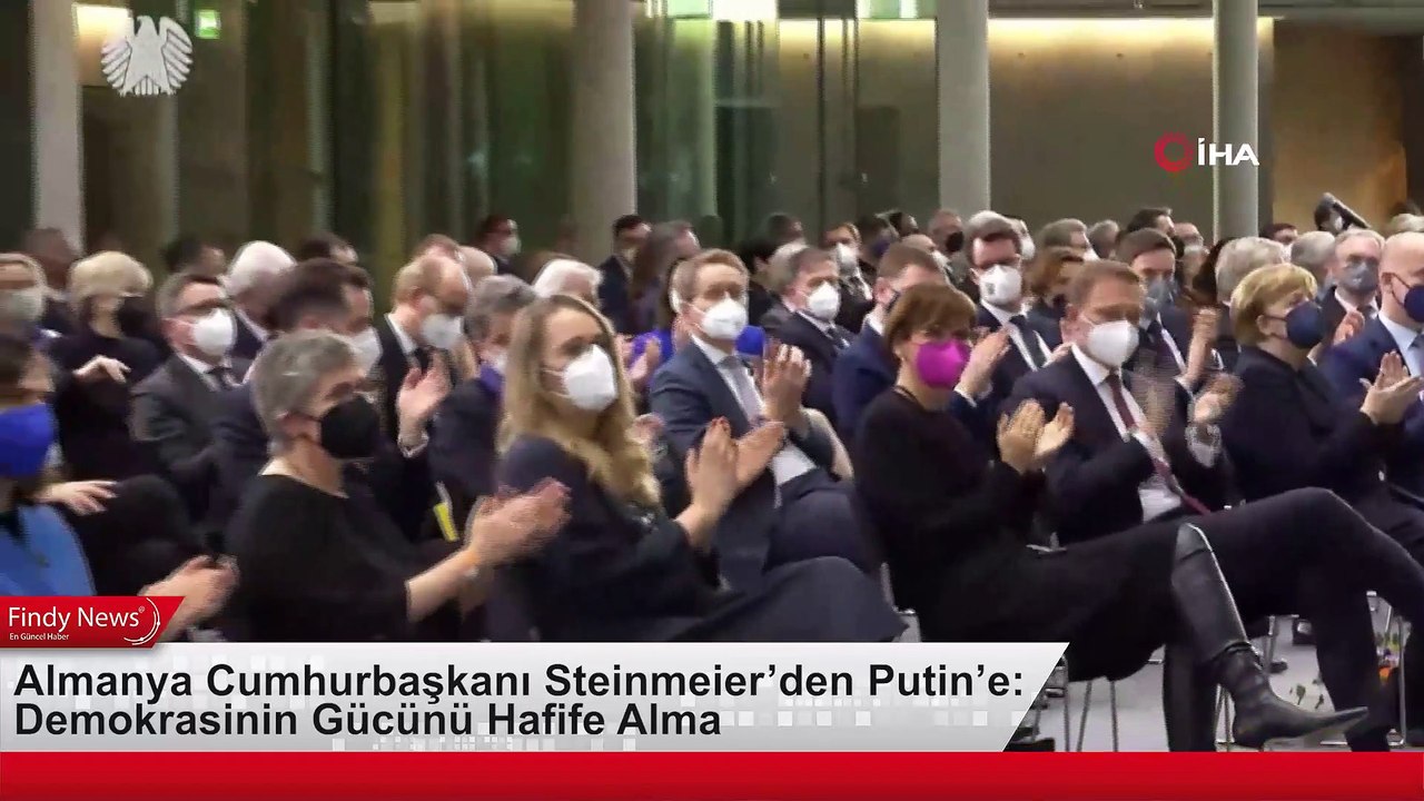 Almanya Cumhurbaşkanı Steinmeier’den Putin’e Demokrasinin Gücünü Hafife Alma