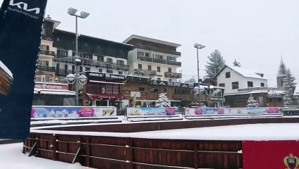Le retour de la neige à Auron ce lundi 14 février
