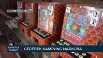 Polisi Gerebek Kampung Narkoba di Kawasan Jermal Medan