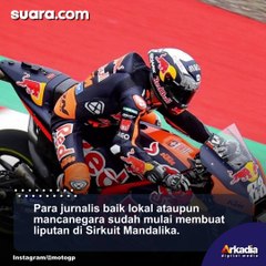 Viral! Wartawan Sedang Meliput Sirkuit mandalika muncul toyota avanza_OK