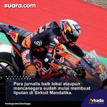 Viral! Wartawan Sedang Meliput Sirkuit mandalika muncul toyota avanza_OK