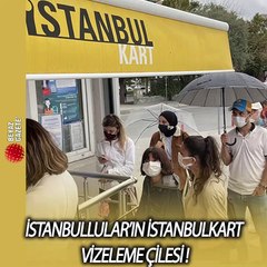 CHP'li İBB döneminde İstanbullunun çilesi bitmiyor! İstanbulkart vizeleme işlerinde uzun kuyruklar oluştu