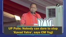 UP Polls: Nobody can dare to stop ‘Kavad Yatra’, says CM Yogi