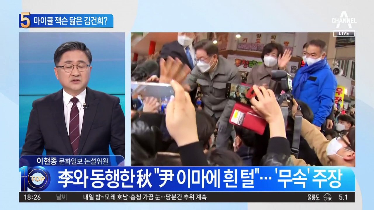 마이클 잭슨 닮은 김건희?…안치환 신곡 외모 비하 논란