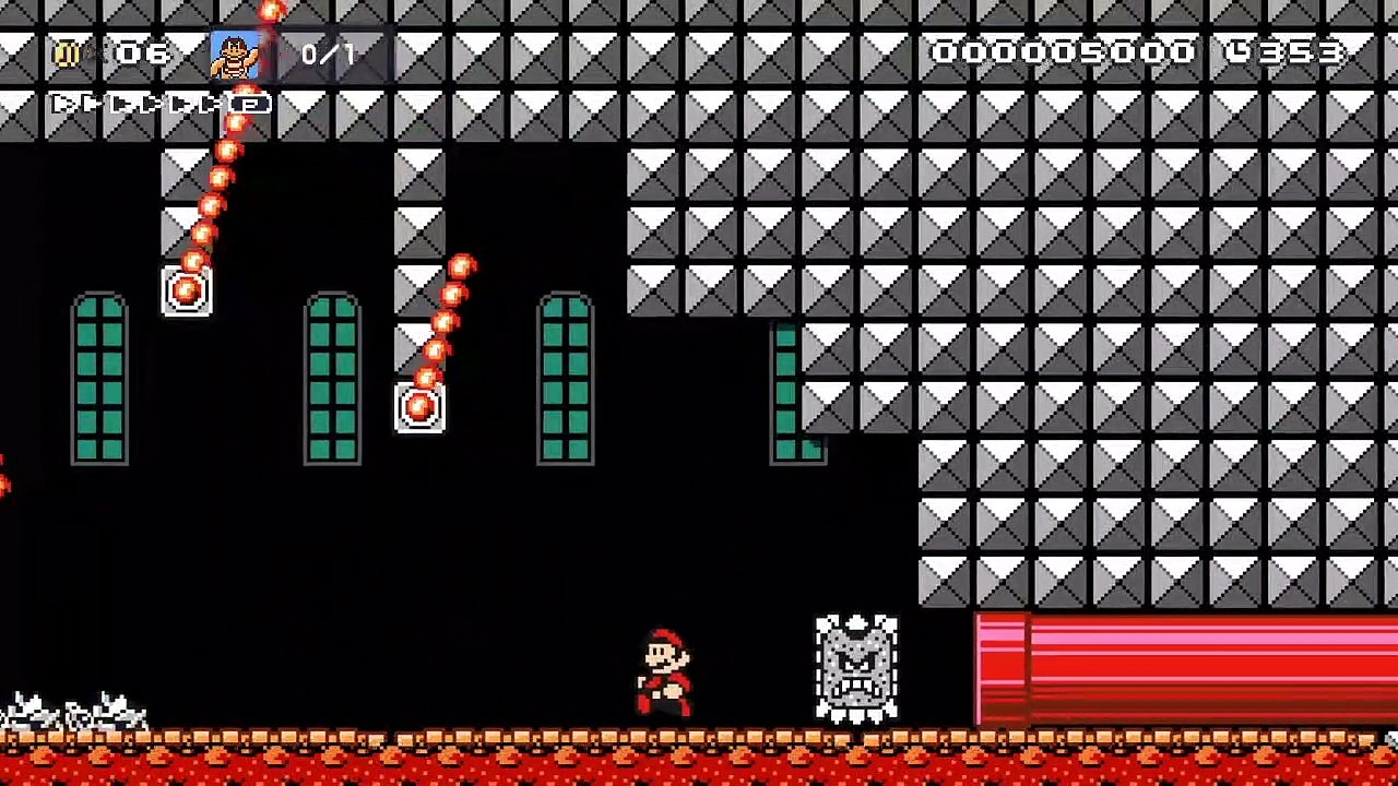 Super Mario Maker 2 - SMB3 - Conveyor Fortress