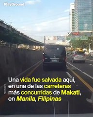 Este hombre rescató a una  y la reunió con su humana