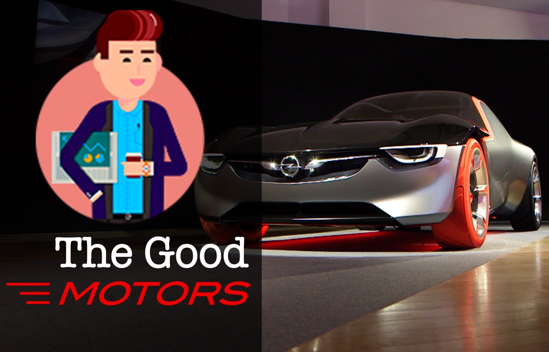 Opel expose sa Concept GT à Paris