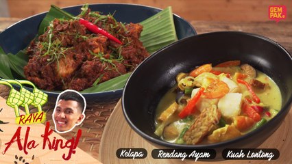 Raya Ala King Naim Daniel - Rendang Ayam & Kuah Lontong