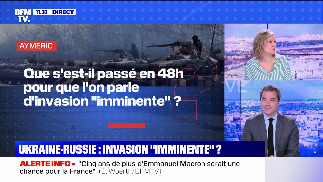 Ukraine-Russie: que s'est-il passé en 48 heures pour que l'on parle d'invasion "imminente" ? - BFMTV répond à vos questions