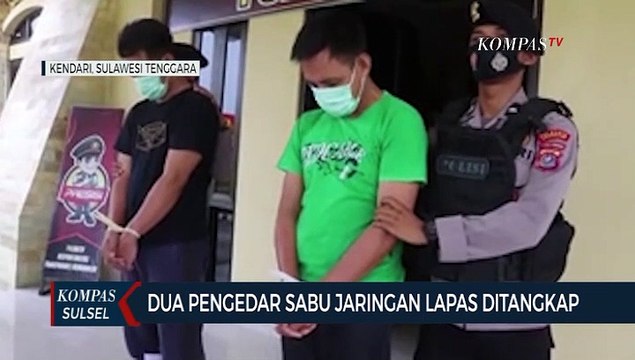 Dua Pengedar Sabu Jaringan Lapas Ditangkap