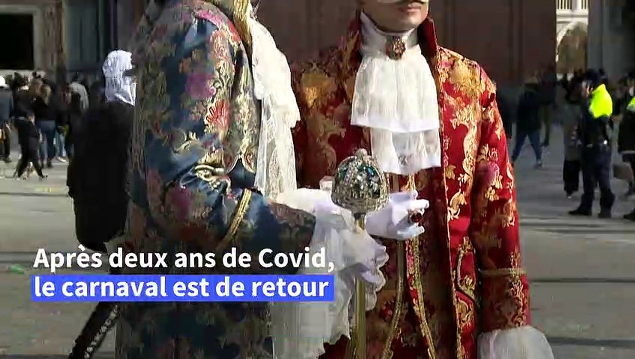 Italie : le carnaval de Venise de retour après la pandémie