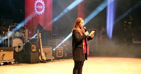 DİSK 55'inci yaşını düzenlediği etkinlikle kutladı; ''Emeğin ucuz olduğu bu adaletsiz düzene karşı ayağa kalkıyoruz''