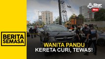 Wanita pandu kereta curi, tewas!