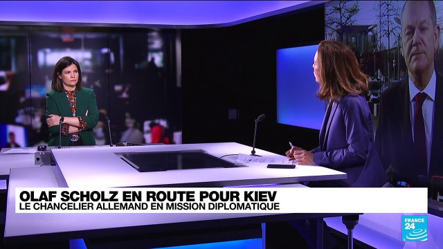 Crise ukrainienne : le chancelier allemand Olaf Scholz en mission diplomatique à Kiev pour une désescalade