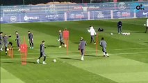 Neymar se entrena con normalidad y Sergio Ramos está descartado contra el Madrid