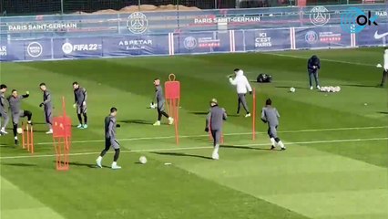 Neymar se entrena con normalidad y Sergio Ramos está descartado contra el Madrid