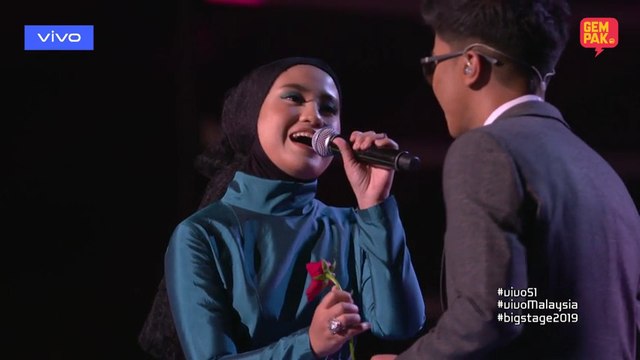 Syada Amzah & Haqiem Rusli - Dengarkanlah | Big Stage (Minggu 4)
