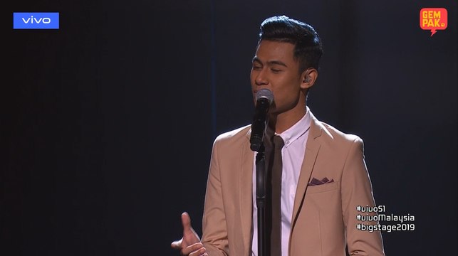 Adzrin - Jangan Cintai Aku Apa Adanya | Big Stage (Week 6)