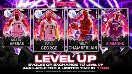 NBA 2K22 - MyTEAM Level Up Packs PS