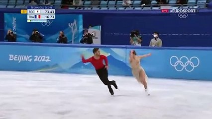 Papadakis-Cizeron : le programme libre qui leur a offert la médaille d'or olympique | JO Pékin 2022