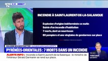 Pyrénées-Orientales: au moins sept morts, dont un nourrisson, dans un incendie après une explosion à Saint-Laurent-de-la-Salanque