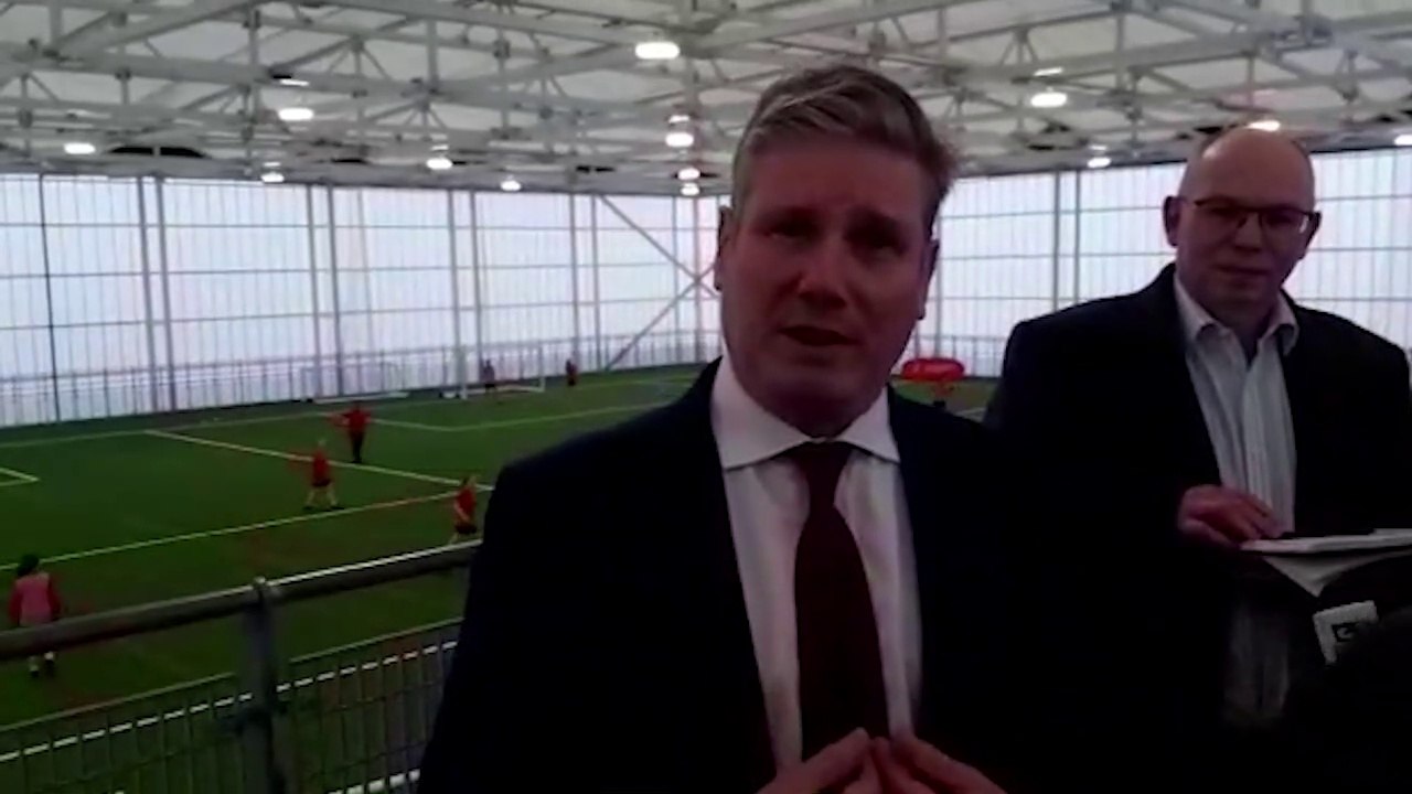 Keir Starmer visits Sunderland's Beacon of Light