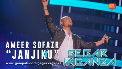 Ameer Sofazr - Janjiku | Gegar Vaganza 2019 (Minggu 1)