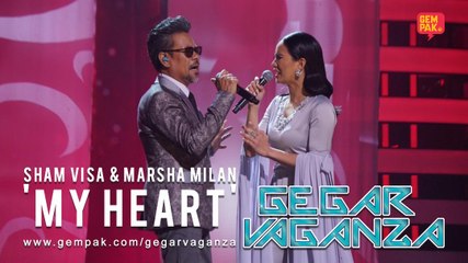 Sham Visa & Marsha Milan - My Heart | Gegar Vaganza 2019 (Minggu 4)