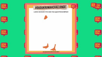 #DudukRumahChallenge : TOP 5 Melukis Itik Paling Cantik Di Instagram Story