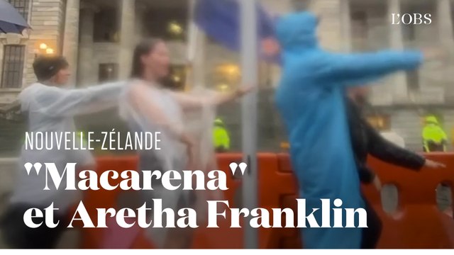 En Nouvelle-Zélande, la Macarena diffusée pour disperser la foule anti-vaccins